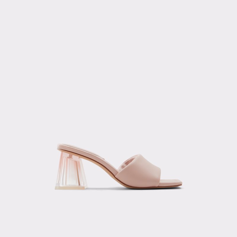 Women's Aldo Kylah Block Heels Light Pink | 2781-NMWEI