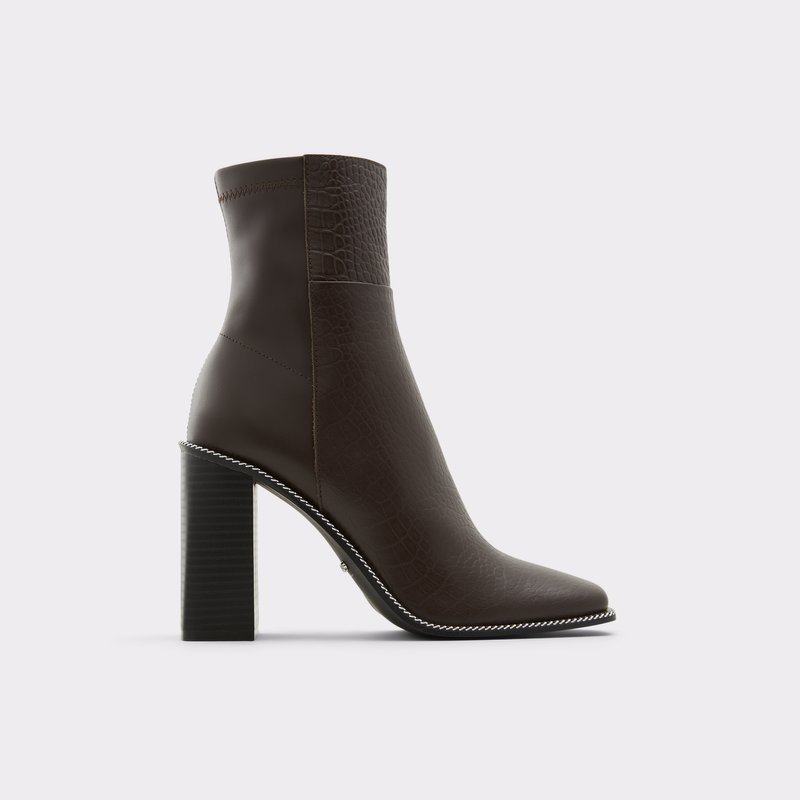 Women's Aldo Liiam Casual Boots Brown | 1368-AXQCL