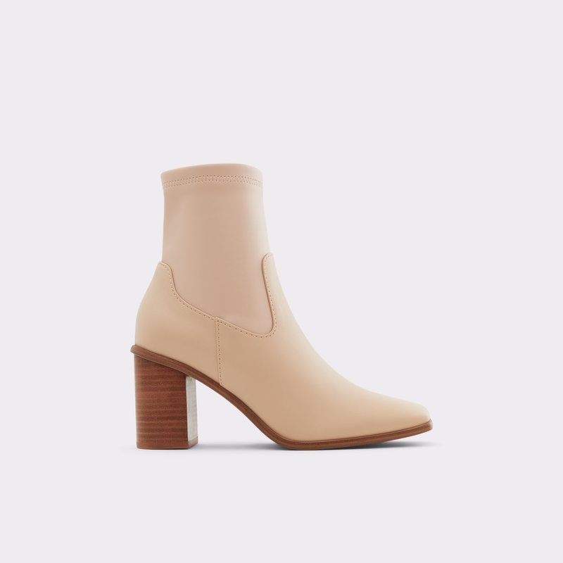Women's Aldo Marta Sock Boots Bone | 5973-YSBOE