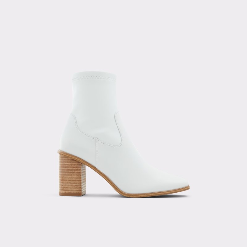 Women's Aldo Marta Sock Boots White | 4390-EYCKV