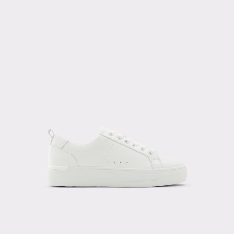 Women's Aldo Meadow Lace Up Sneakers White | 8302-GQRWC