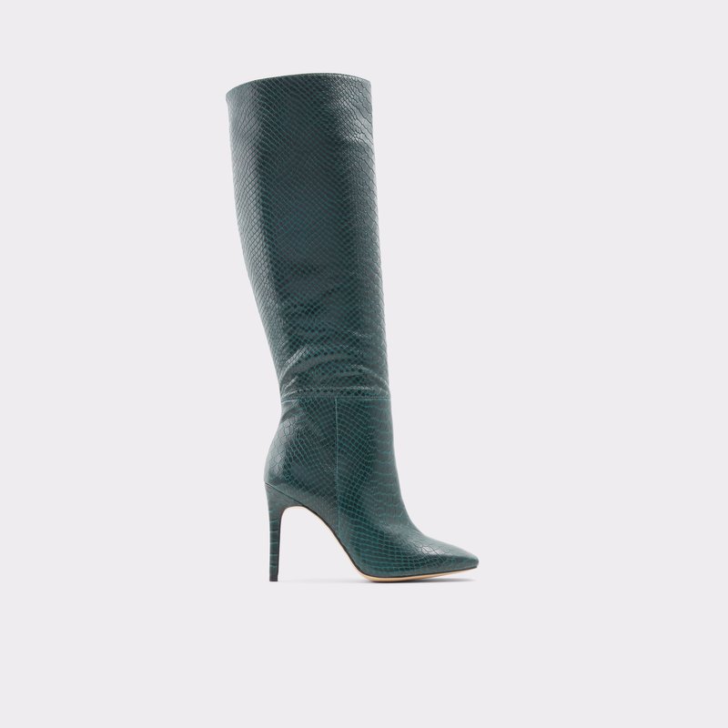 Women's Aldo Oluria Knee High Boots Green | 2305-YHNJK