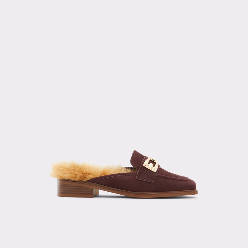 Women's Aldo Pageturner Loafers Brown | 1078-NCJQH