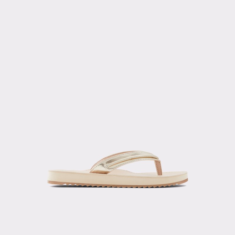 Women's Aldo Polo Casual Sandals Champagne | 5106-DWOSX