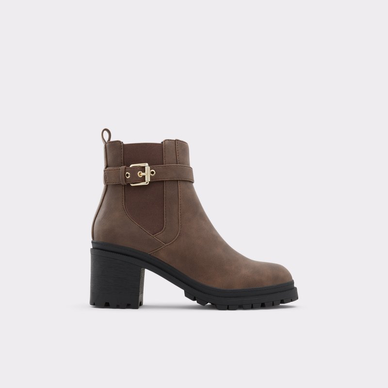 Women's Aldo Qimas Chelsea Boots Brown | 4689-MXOYW