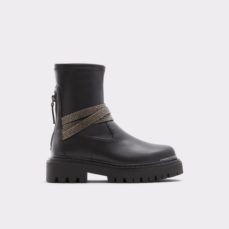 Women's Aldo Qirarin Casual Boots Black | 3982-AVHPJ