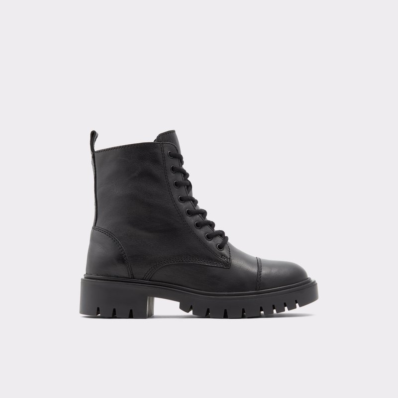 Women's Aldo Reilly Combat Boots Black | 3708-XCUST