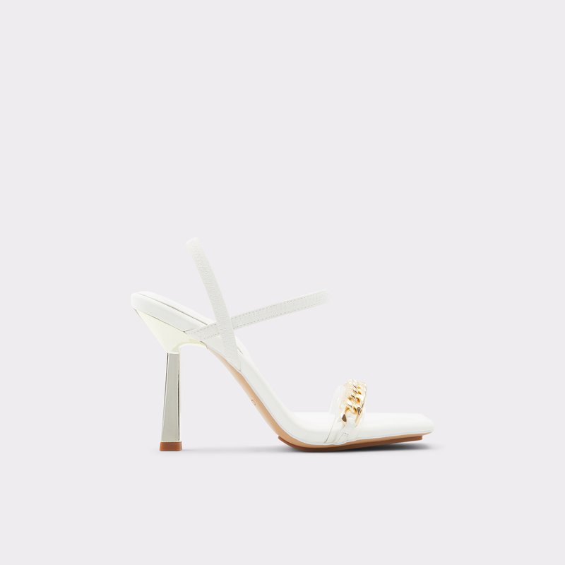 Women's Aldo Riccheza High Heels White | 1654-TUEDZ