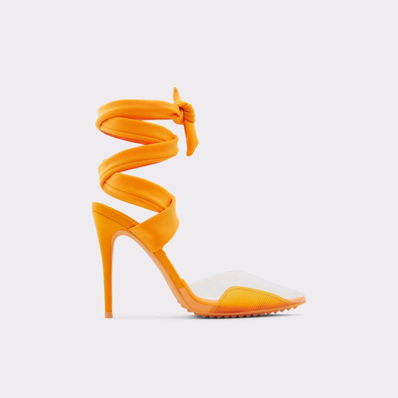 Women's Aldo Salerno High Heels Orange | 9256-ECUPJ
