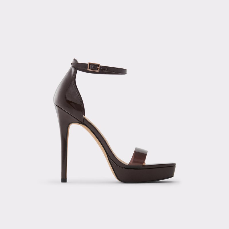 Women's Aldo Scarlett High Heels Brown | 0457-UTRWF