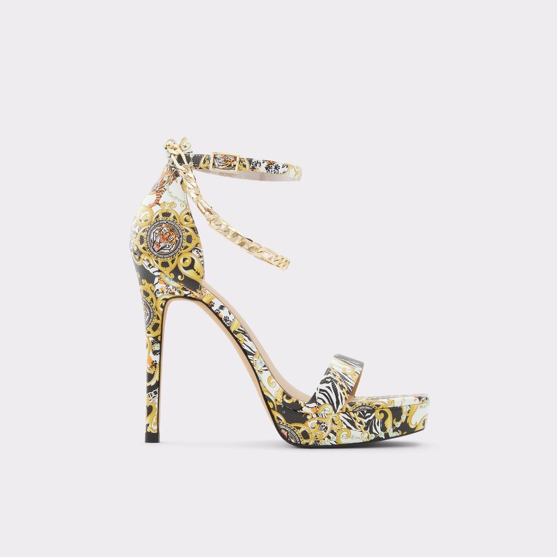 Women's Aldo Scarlettchain High Heels Multicolor | 5214-JTXLD