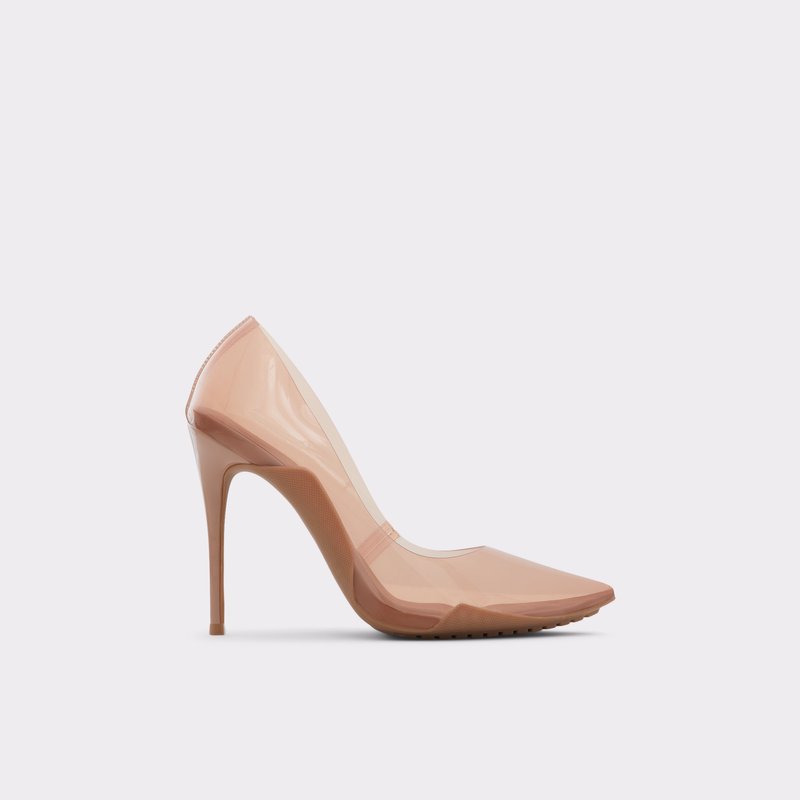 Women's Aldo Sculptclear Pumps Bone | 7620-IXAFZ
