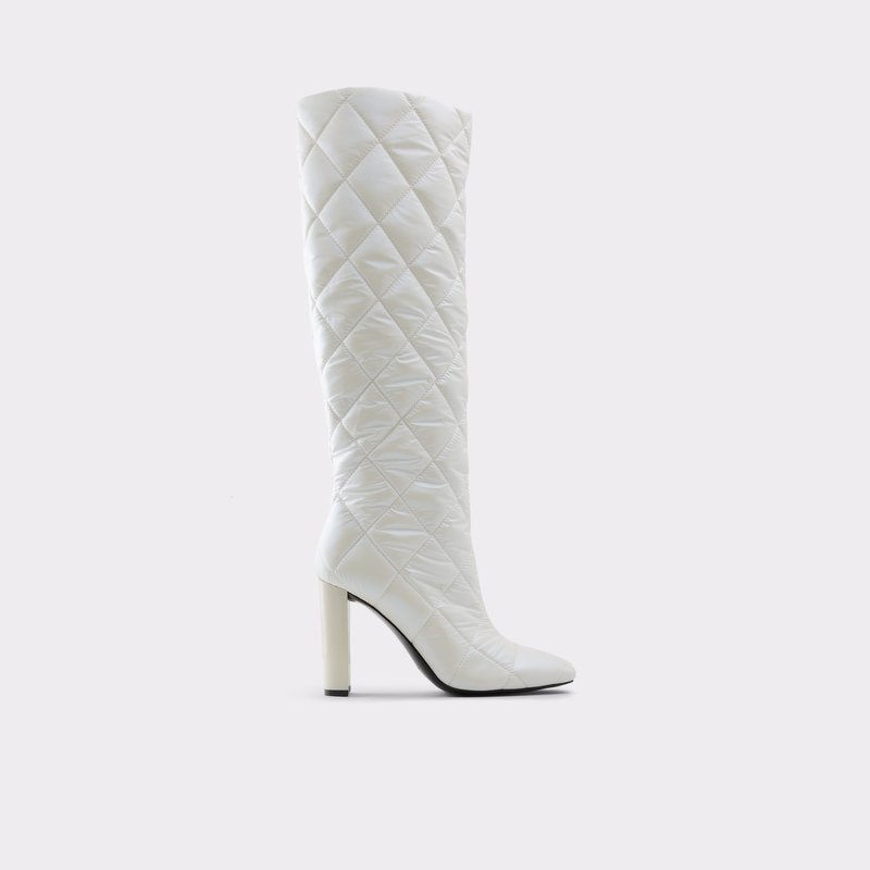 Women's Aldo Snowpuff Knee High Boots White | 9023-RSJFM
