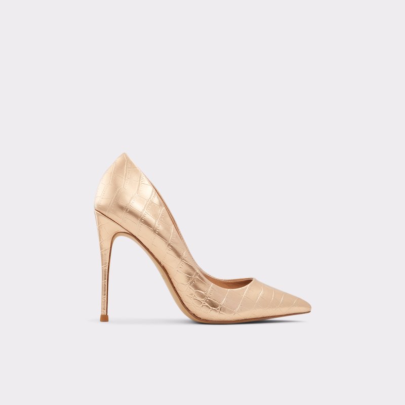 Women's Aldo Stessy Pumps Rose Gold | 7936-QMJHX