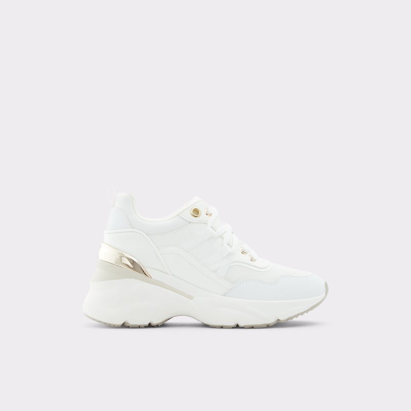 Women's Aldo Thaliri Low Sneakers White | 2349-FQZNE