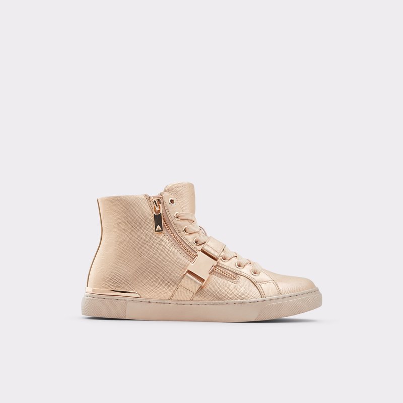 Women's Aldo Tiagatori Low Sneakers Rose Gold | 7219-OVBHQ