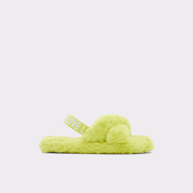 Women's Aldo Umeven Slippers Light Yellow | 3496-JMIAT