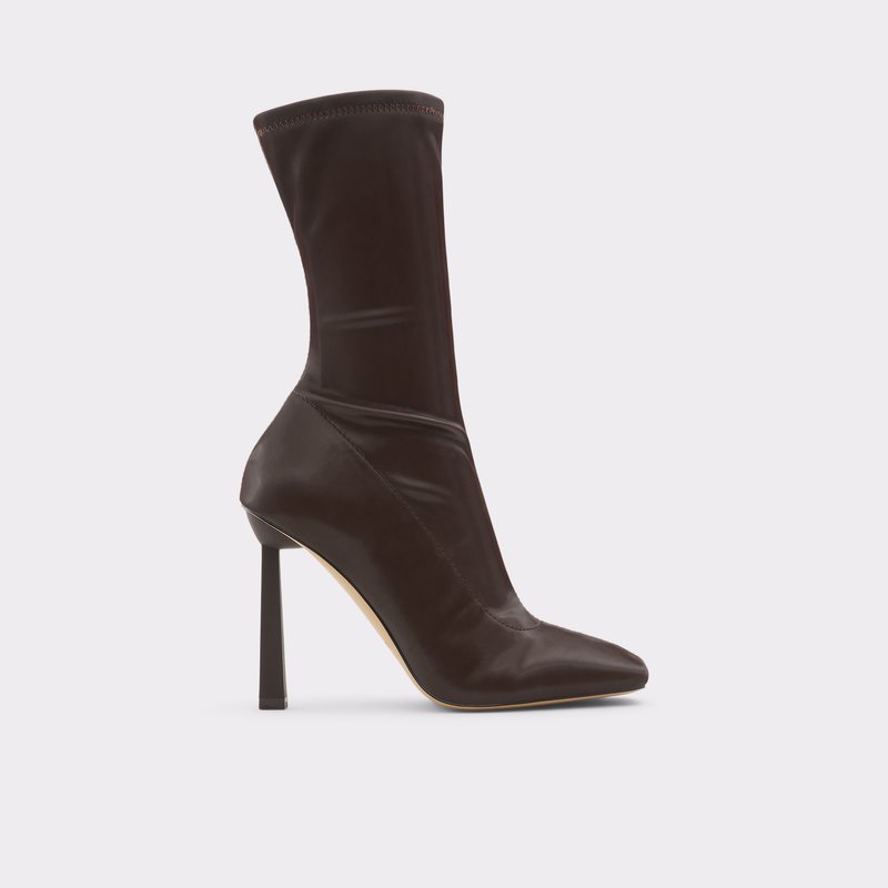 Women's Aldo Upperwest Sock Boots Brown | 9481-KGYQR
