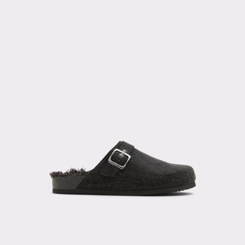 Women's Aldo Wfh Slippers Black | 9483-PDGMV