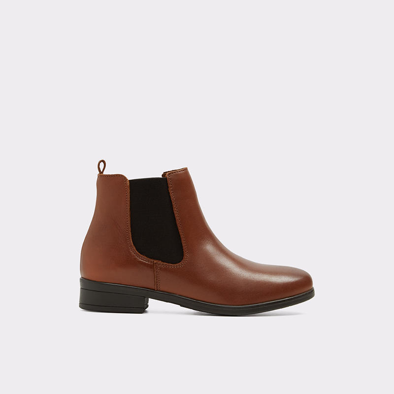 Women's Aldo Wicoeni Chelsea Boots Brown | 6327-LIGCJ