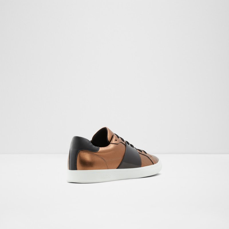 Men's Aldo Abisinio Low Sneakers Copper | 7026-LQSKF