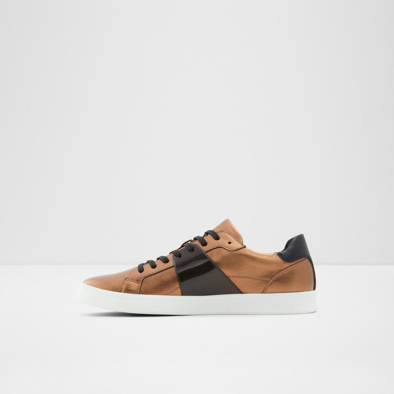Men's Aldo Abisinio Low Sneakers Copper | 7026-LQSKF