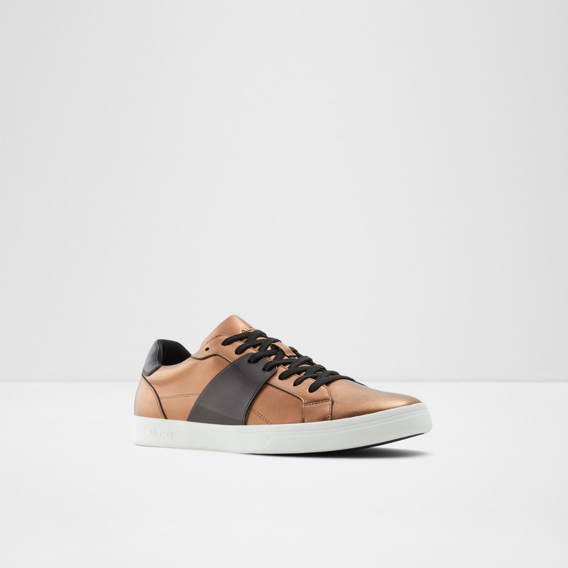 Men's Aldo Abisinio Low Sneakers Copper | 7026-LQSKF