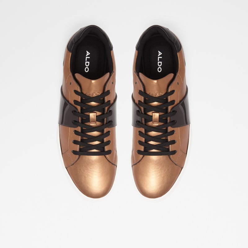 Men's Aldo Abisinio Low Sneakers Copper | 7026-LQSKF