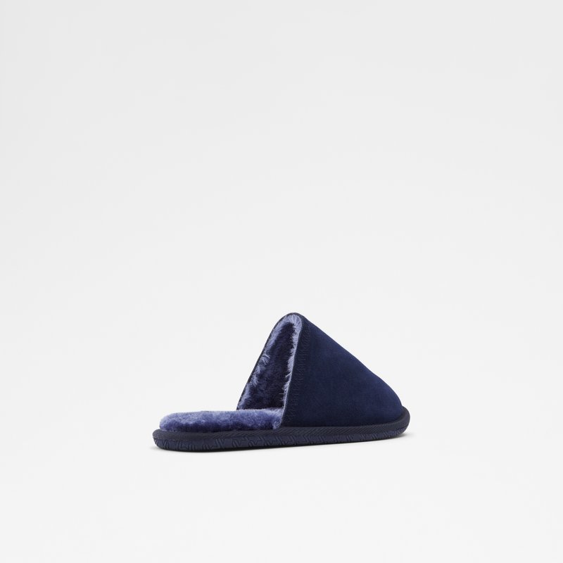 Men's Aldo Adrendawyn Slippers Navy | 5927-GXUDT