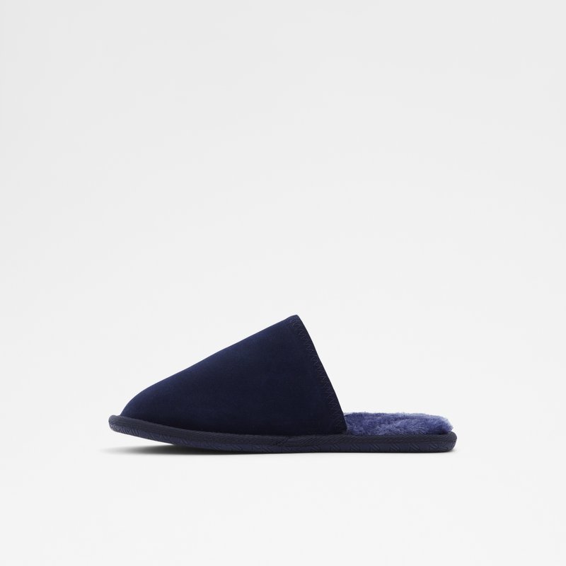 Men's Aldo Adrendawyn Slippers Navy | 5927-GXUDT