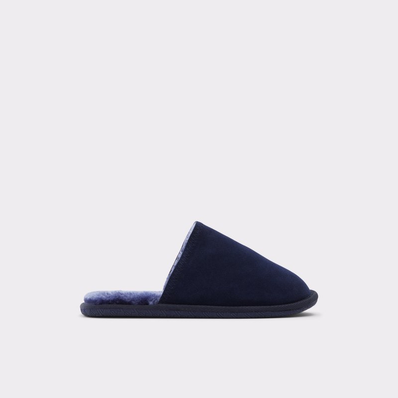 Men\'s Aldo Adrendawyn Slippers Navy | 5927-GXUDT