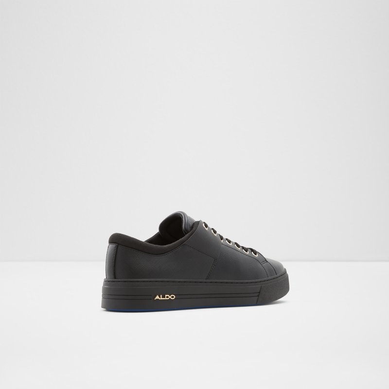 Men's Aldo Agassi Low Sneakers Black | 6738-ENOIF