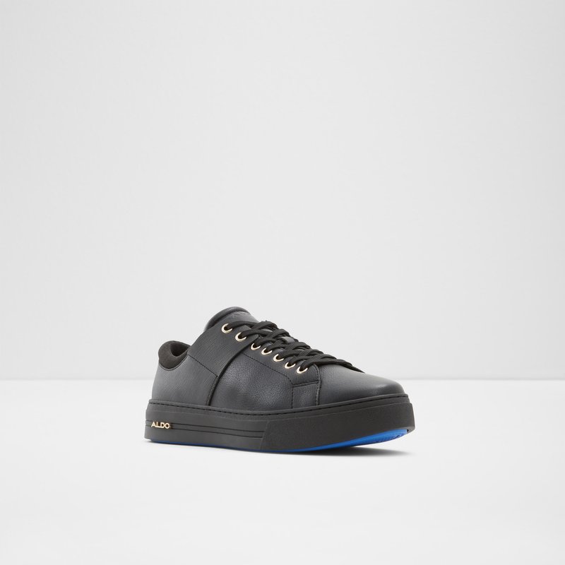 Men's Aldo Agassi Low Sneakers Black | 6738-ENOIF