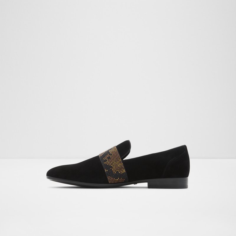 Men's Aldo Asaria Loafers Black | 8219-GFHUV