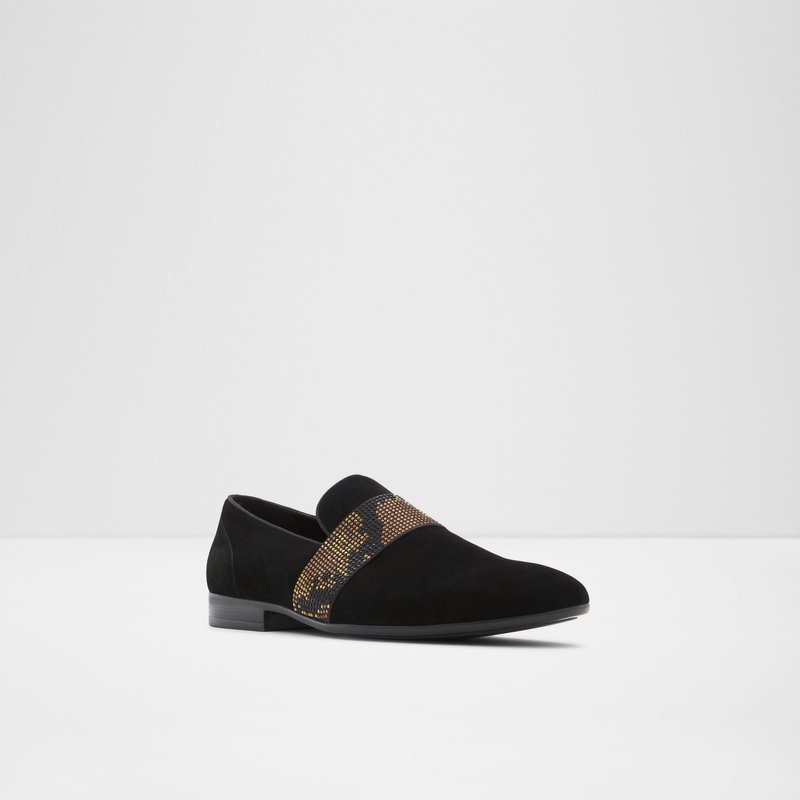 Men's Aldo Asaria Loafers Black | 8219-GFHUV