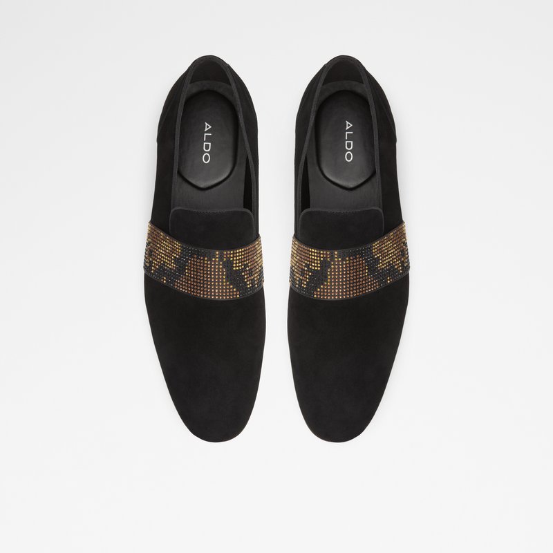 Men's Aldo Asaria Loafers Black | 8219-GFHUV