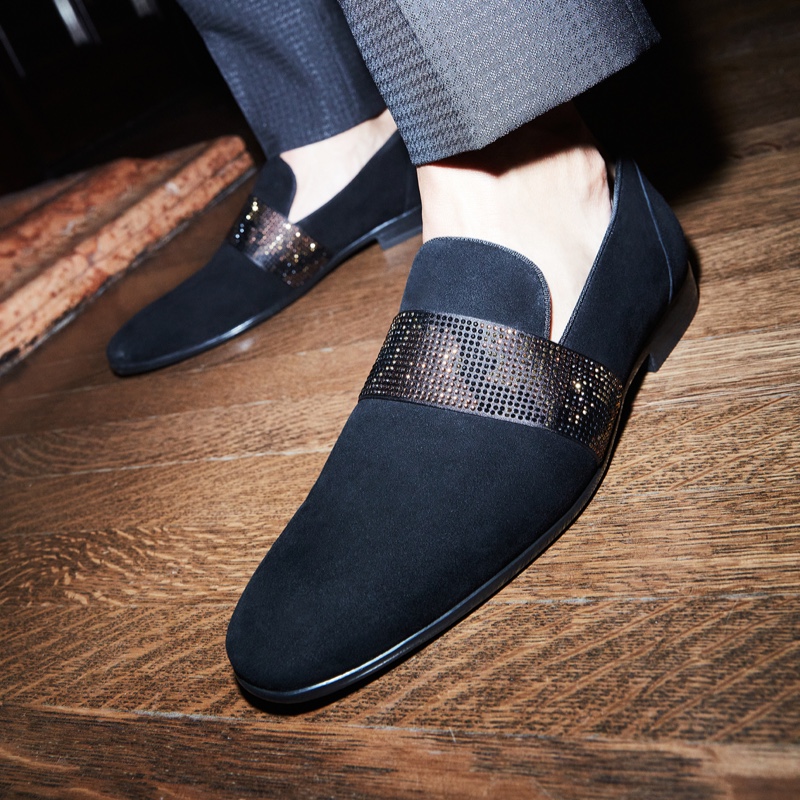 Men's Aldo Asaria Loafers Black | 8219-GFHUV