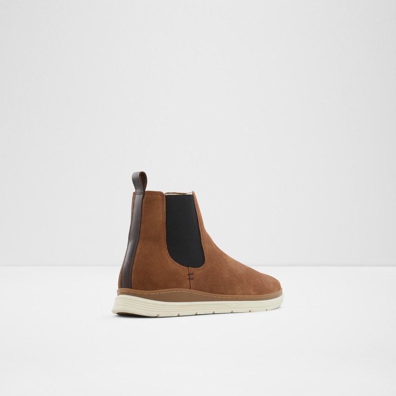 Men's Aldo Asteliand Chelsea Boots Brown | 1568-QOBAW