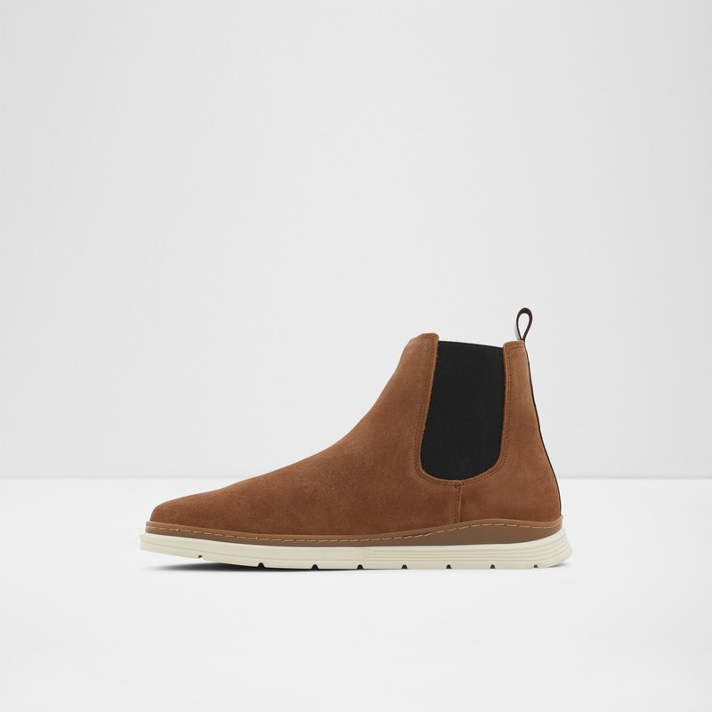 Men's Aldo Asteliand Chelsea Boots Brown | 1568-QOBAW