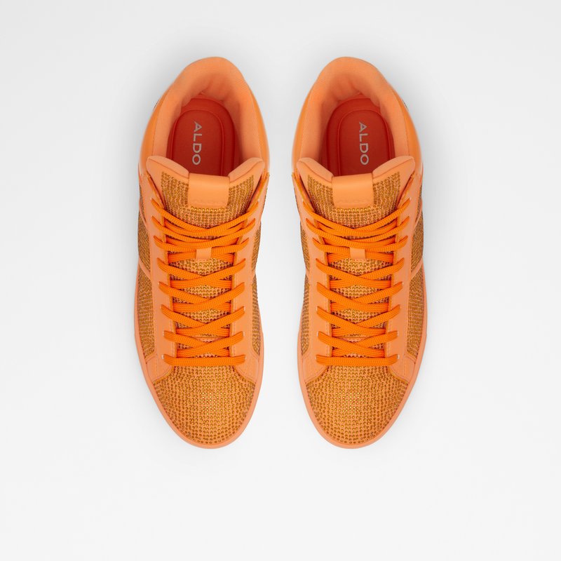 Men's Aldo Balawen High Sneakers Orange | 7340-NPJHB