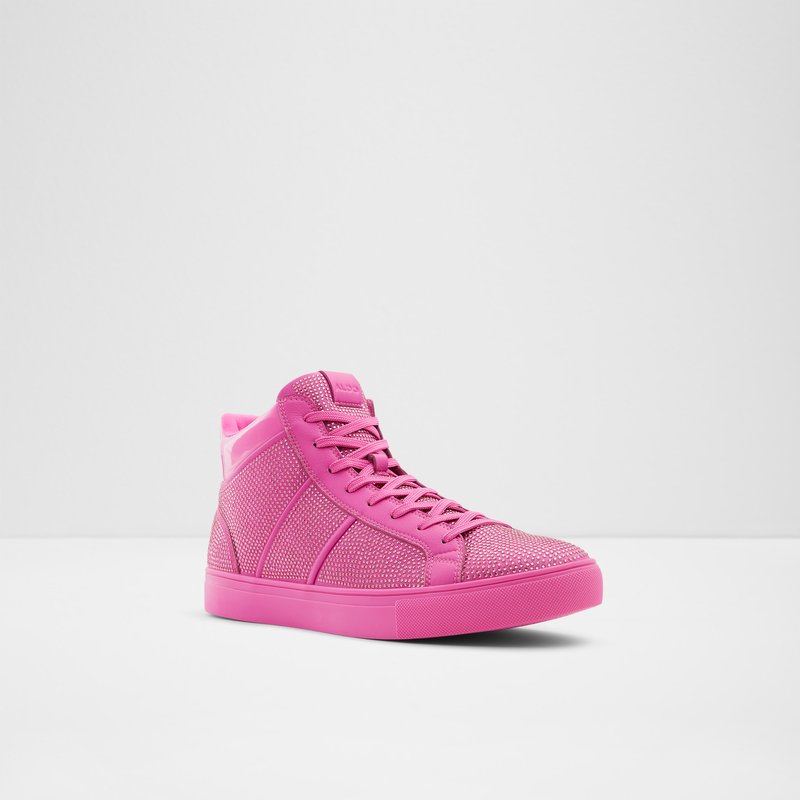 Men's Aldo Balawen High Sneakers Pink | 7856-KBZFP