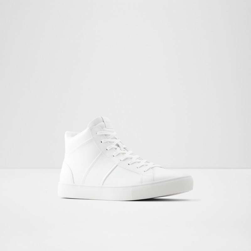 Men's Aldo Balawen High Sneakers White | 0748-KULBS