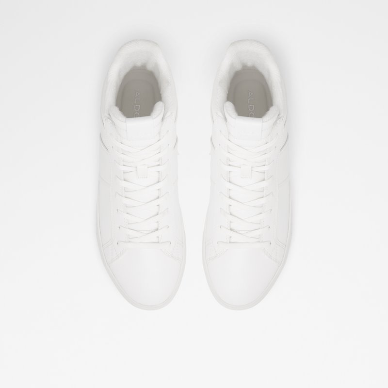 Men's Aldo Balawen High Sneakers White | 0748-KULBS