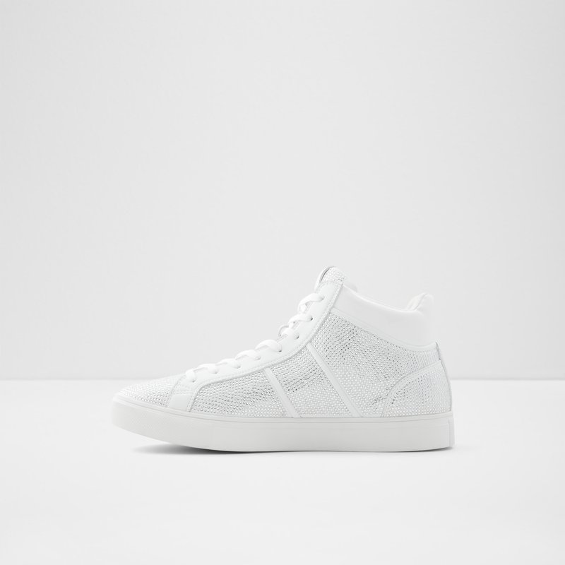 Men's Aldo Balawen High Sneakers White | 6097-CDAWI