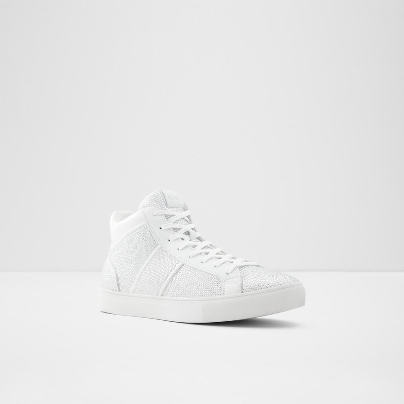 Men's Aldo Balawen High Sneakers White | 6097-CDAWI