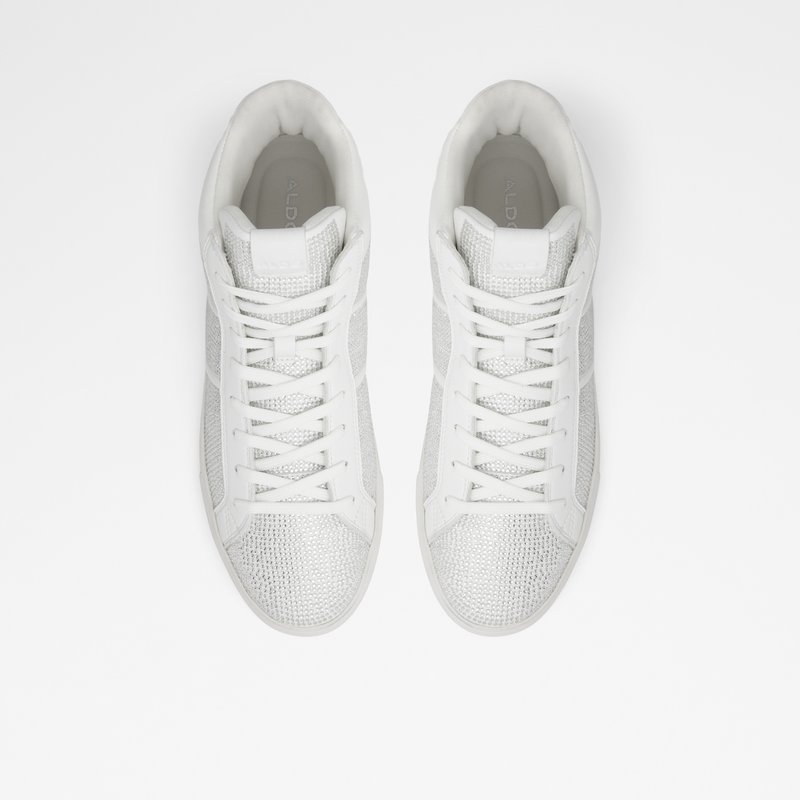 Men's Aldo Balawen High Sneakers White | 6097-CDAWI