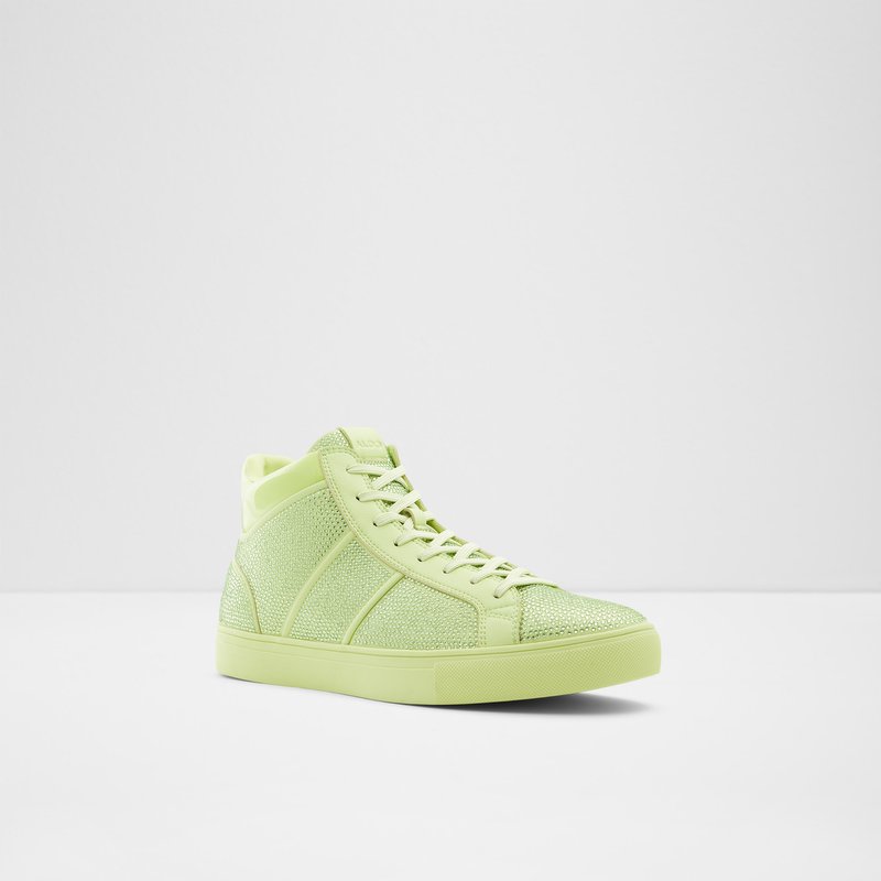 Men's Aldo Balawen High Sneakers Yellow | 2804-JDQRU