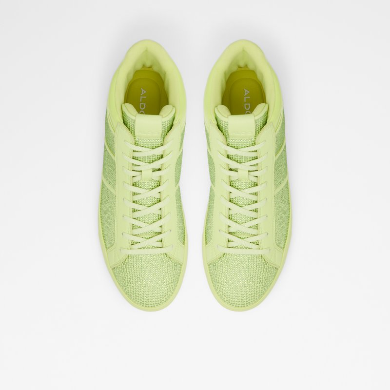 Men's Aldo Balawen High Sneakers Yellow | 2804-JDQRU