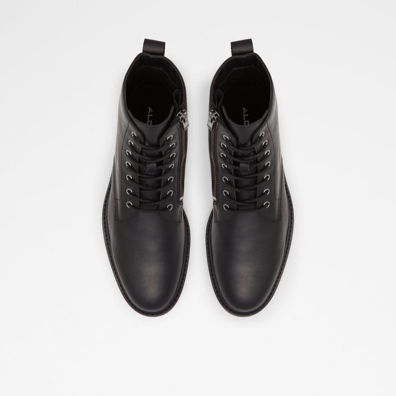 Men's Aldo Baringo Lace Up Boots Black | 3608-FZJSO