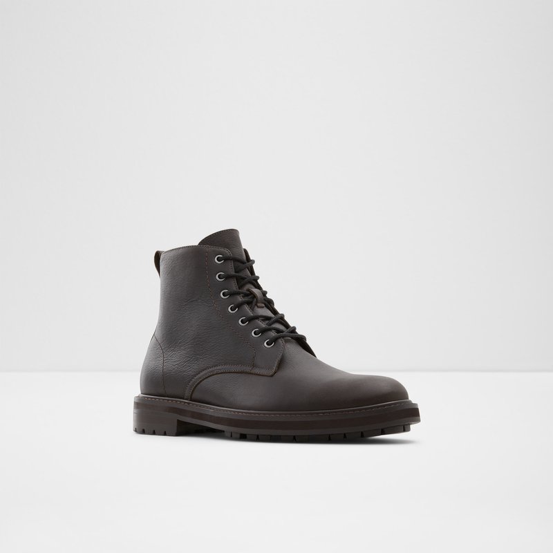 Men's Aldo Baringo Lace Up Boots Brown | 9603-ZFUKW